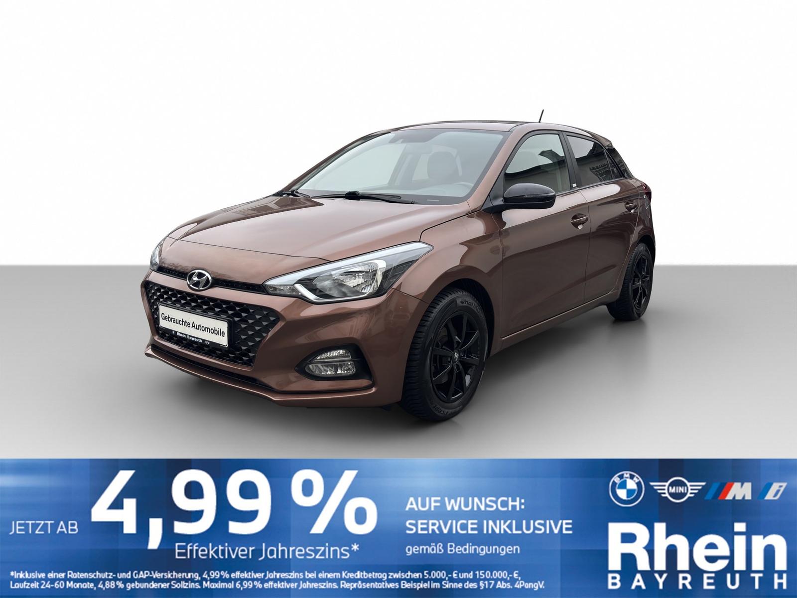 Hyundai i20 blue 1.0 T-GDI YES! Klimaanlag Rfk Alarm Kli