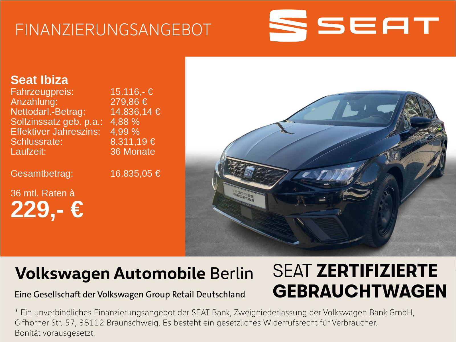 Seat Ibiza 1.0 TSI Style LED ACC SHZ PDC