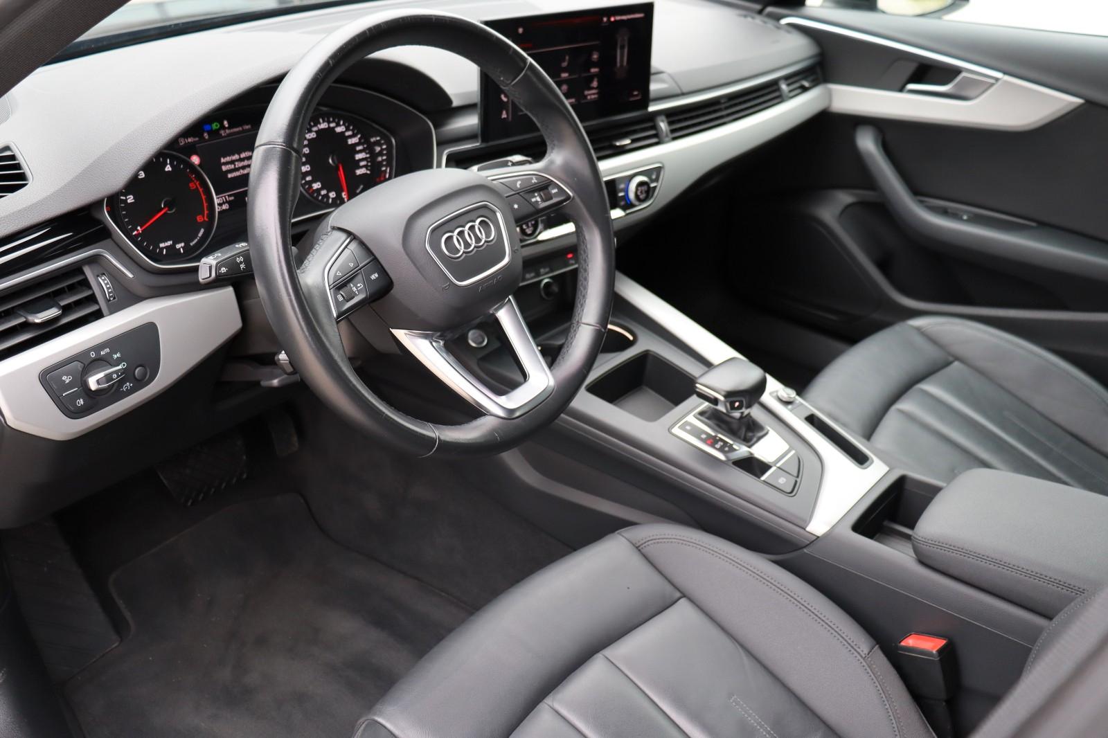 Audi A4 Avant TDI *2-Hand*Mwst*ACC*Leder*PDC*Black, миниатюра 9