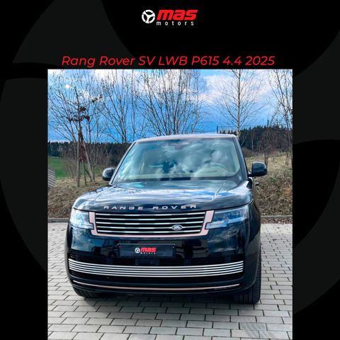 Land Rover Range Rover 4.4 P615 SV 4 Seats 2 Tone  MY25