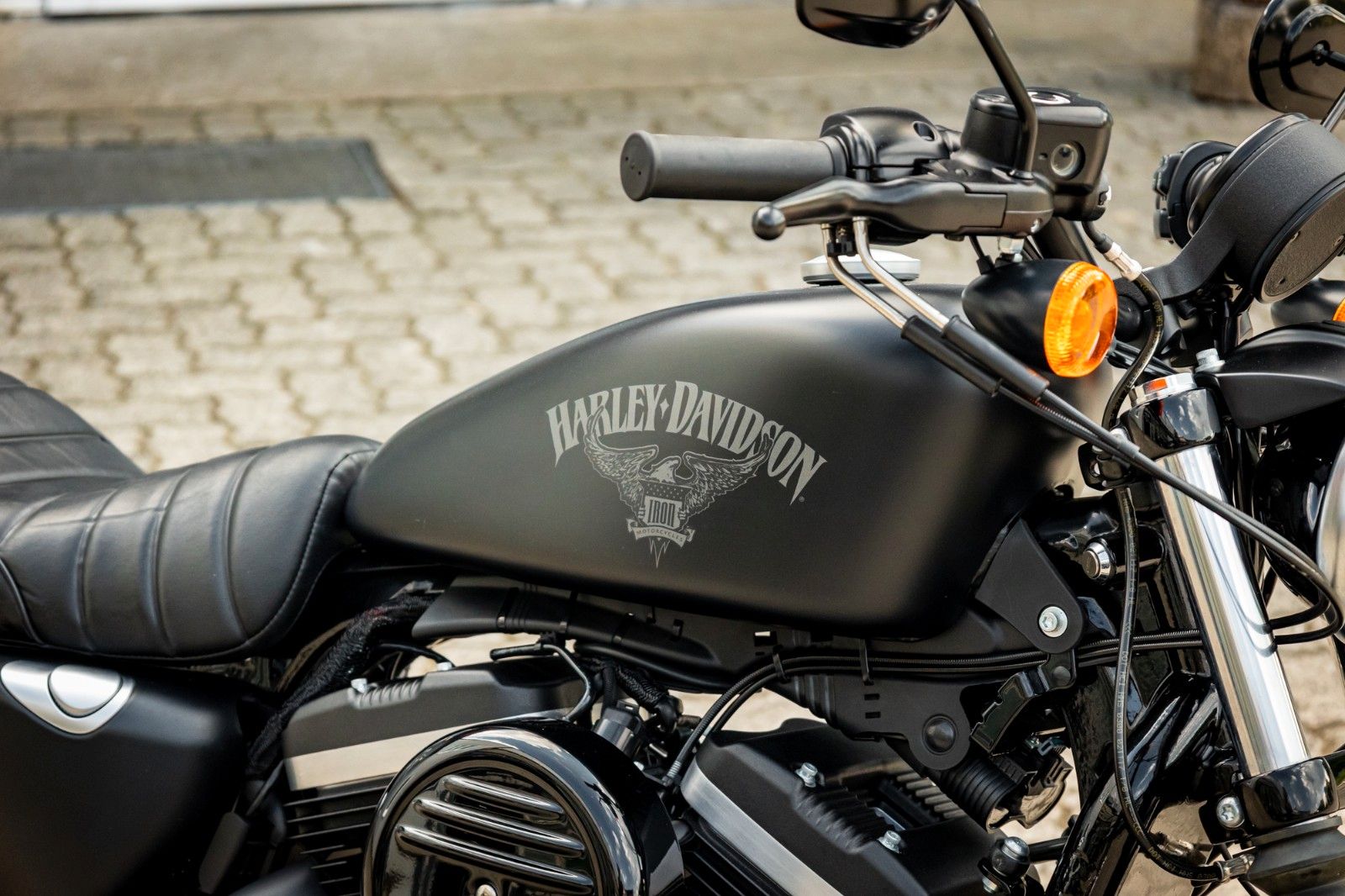 Fahrzeugabbildung Harley-Davidson XL883N Iron 883 - Vance & Hines