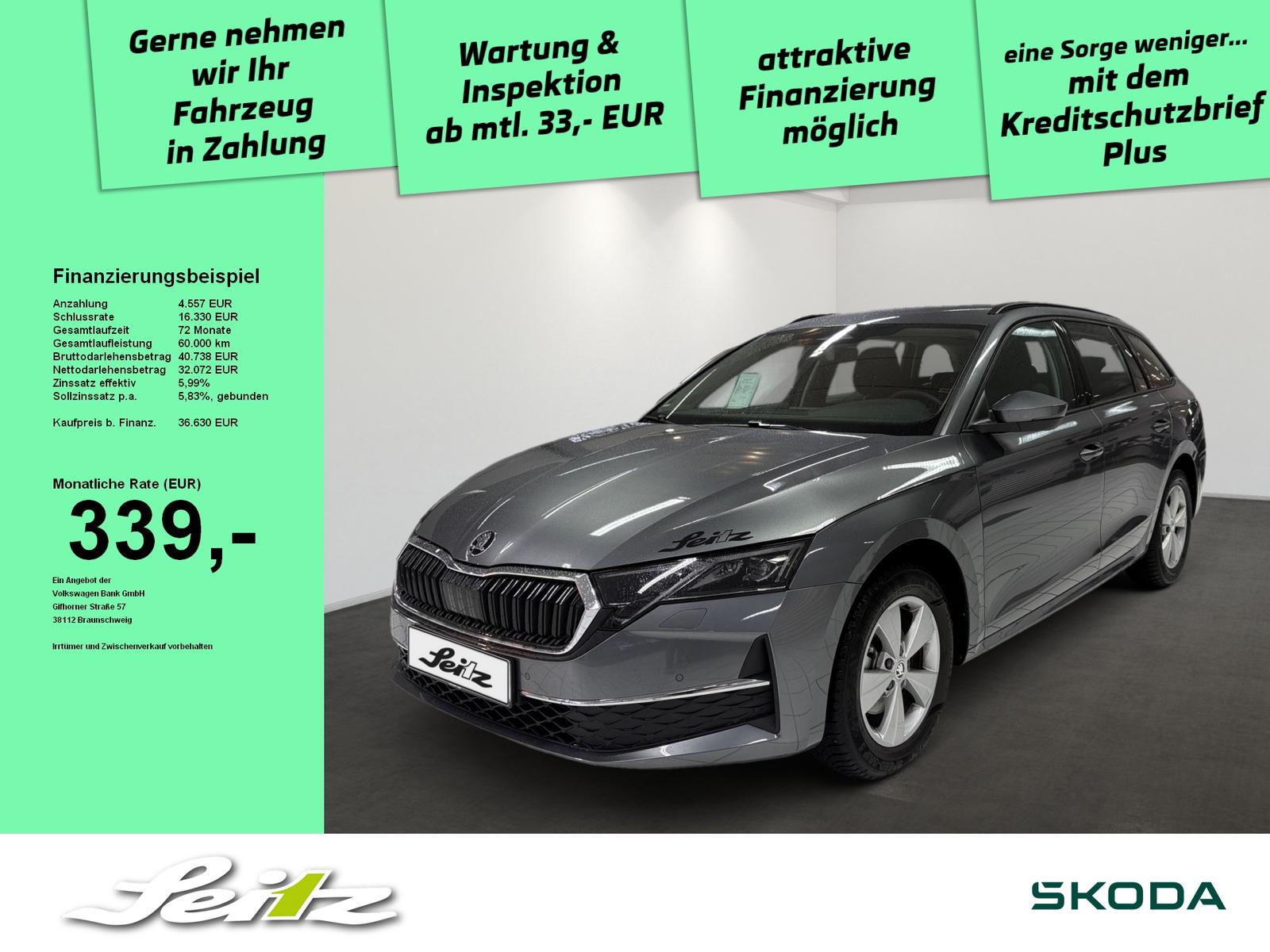 Skoda Octavia Combi 2.0 TDI Selection *MATRIX*NAVI*KAM