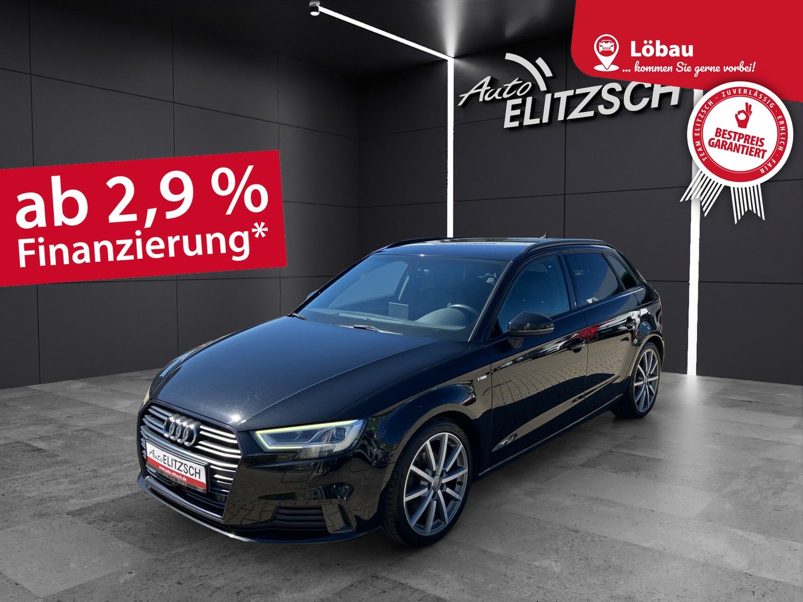 Fahrzeugabbildung Audi A3 Sportback TFSI sport  S-tronic LED NAVI ACC B
