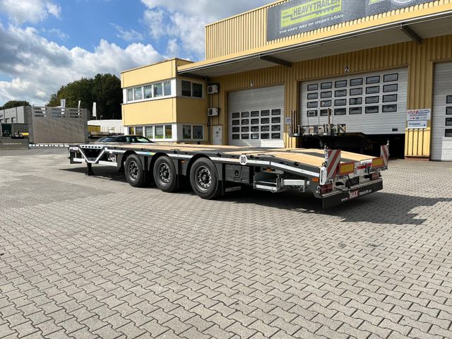 Faymonville MAX Trailer 3-Achs-Mega-Tele-Plateau-Radmulden