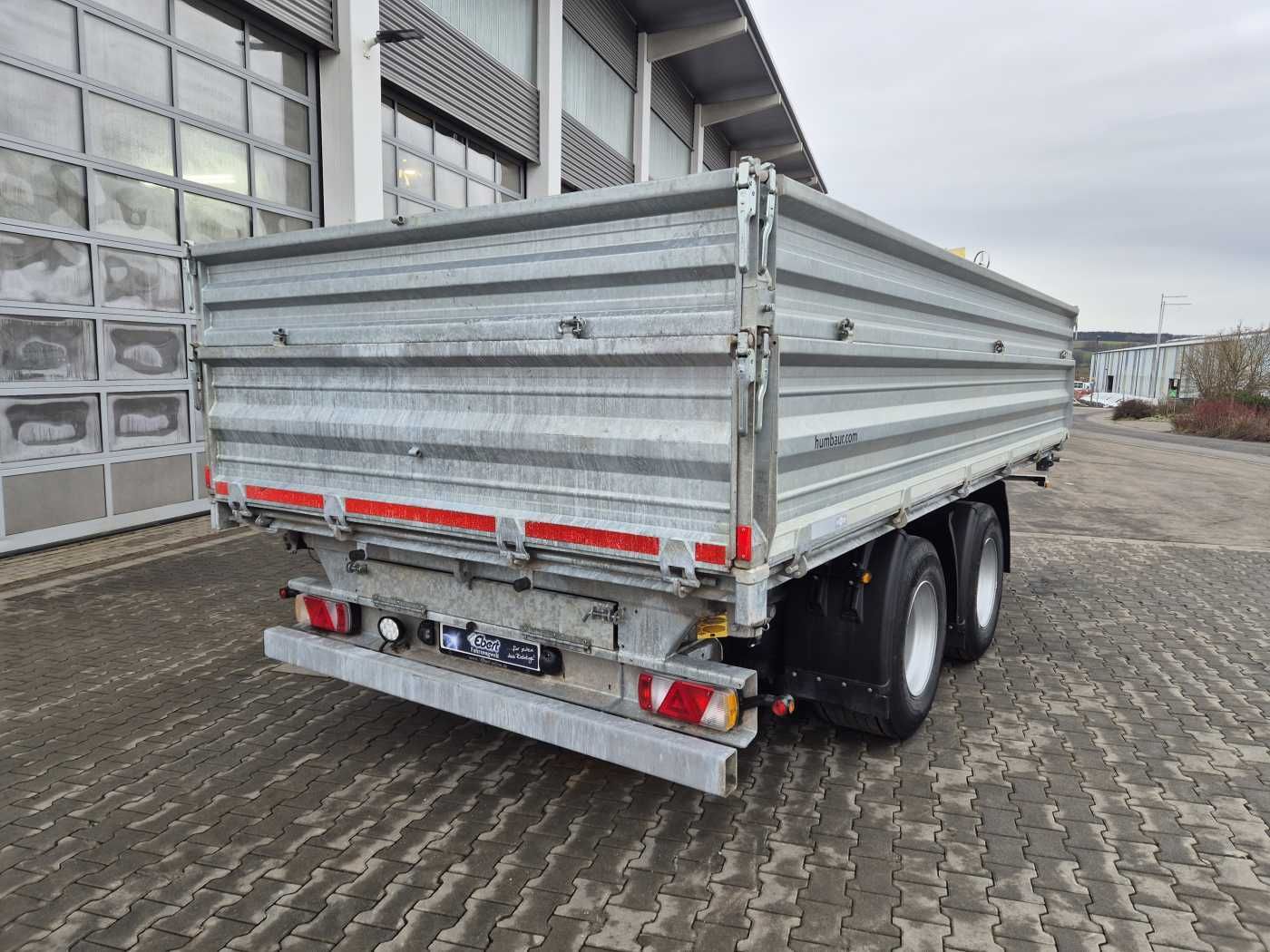 Fahrzeugabbildung Humbaur HTK 185524 Tandem Dreiseitenkipper verzinkt SAF