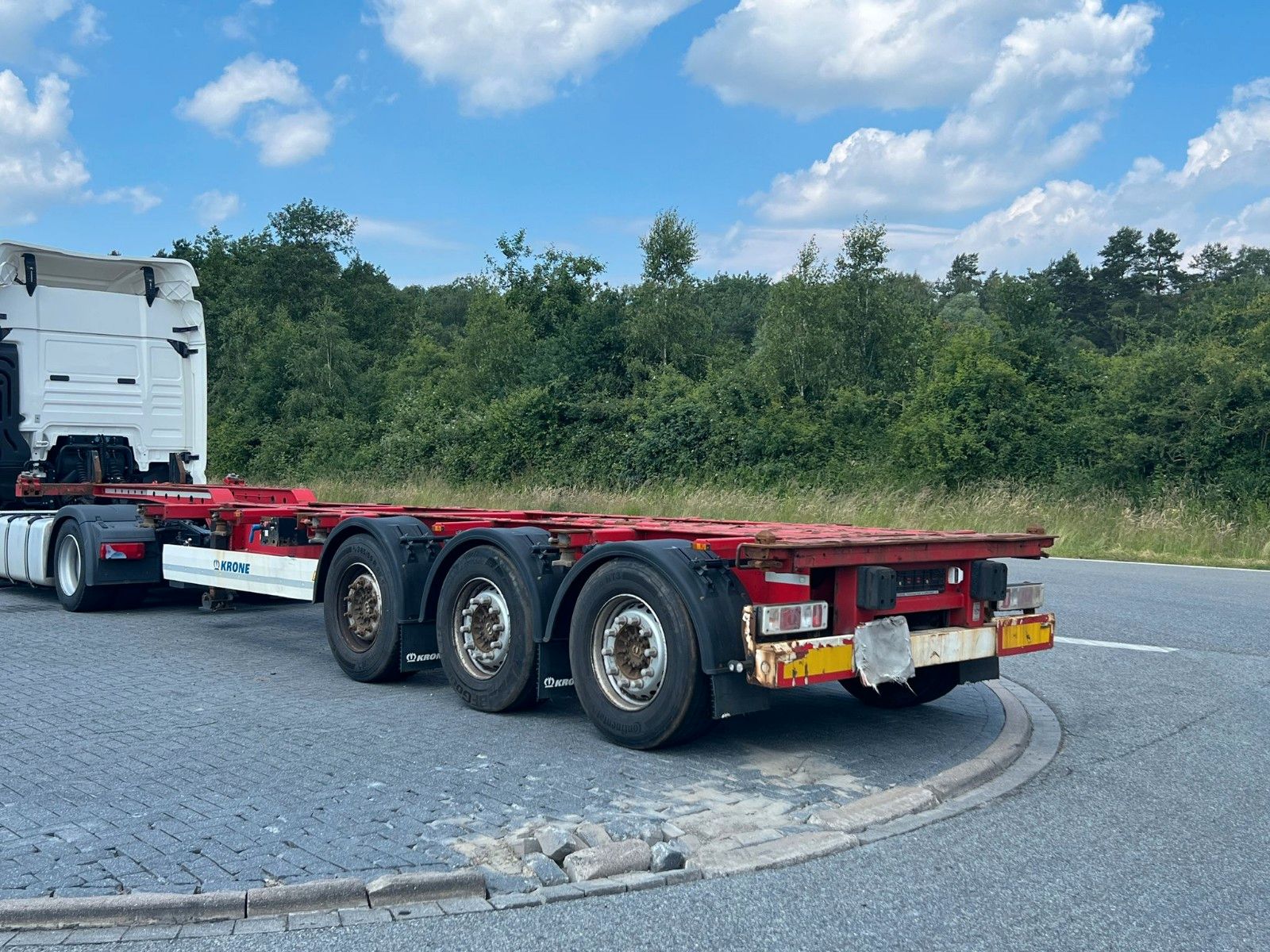 Fahrzeugabbildung Krone SD Wechselfahrgestell Liftachse