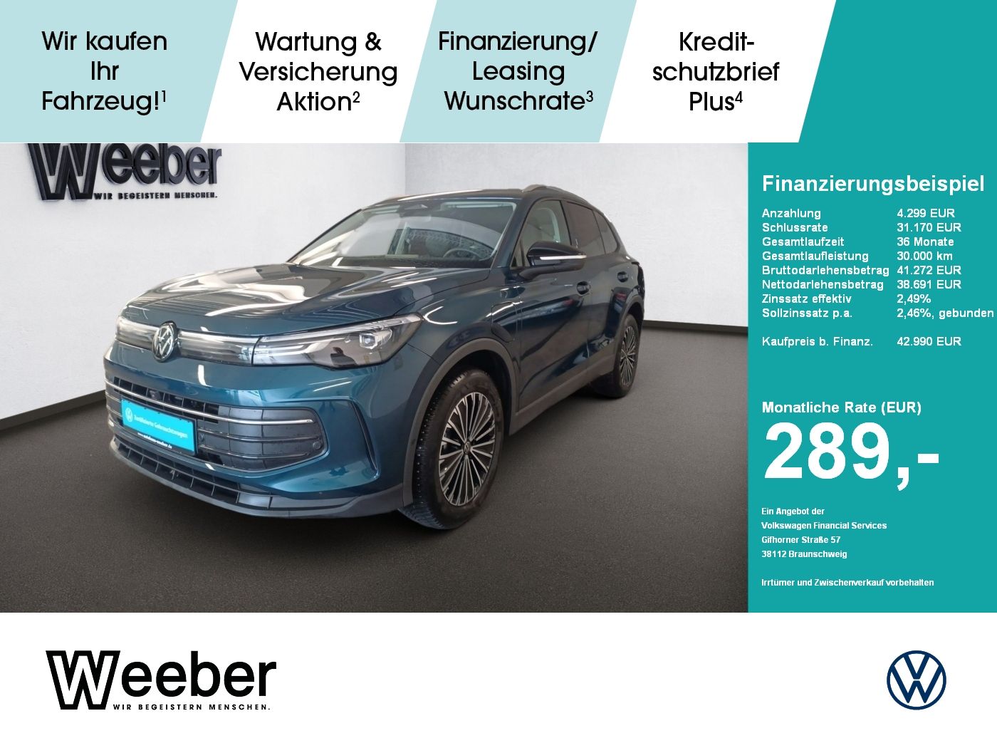 Volkswagen Tiguan eHybrid ENERGY *AHK*360°CAM*KESSY*NAVI*