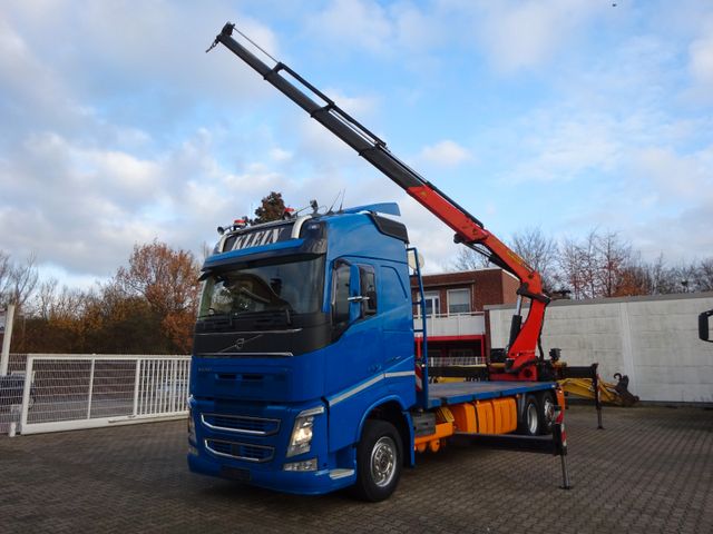 Volvo FH 500 Container Pritsche + PK 38502 Kran