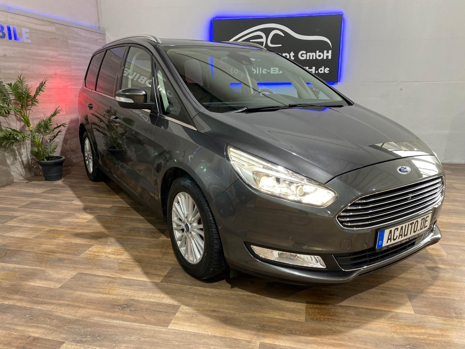 Ford Galaxy Titanium 2,0TD AT+7Sitz+PANO+CarPlay+SPUR
