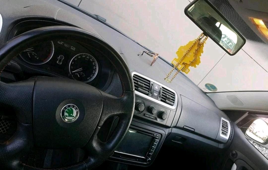 Skoda Fabia 2008 — rear view