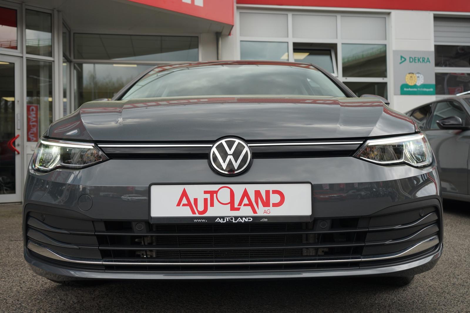 Volkswagen Golf VIII 1.5 TSI Life LED Navi Sitzheizung DAB, миниатюра 16