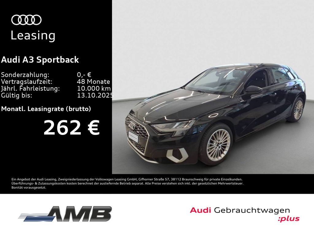 Audi A3 Sportback Advanced 35 TFSI LED/Sitzhzg/12.28G