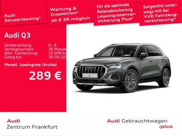 Audi Leasingangebot: Audi Q3 35 TFSI advanced +LED+ACC+NAVI+EL-HECKKLAPPE+