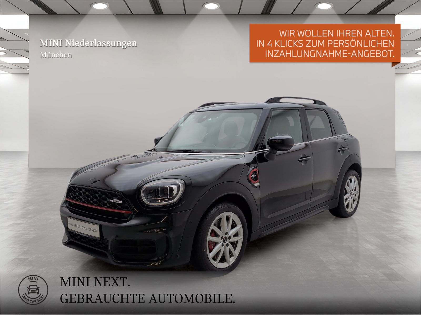 MINI John Cooper Works ALL4 Countryman Navi Harman/K