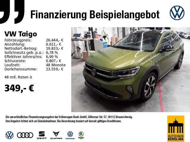 VW Taigo 1.5 TSI Style DSG *NAVI*R-CAM*ACC*