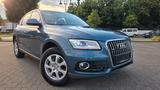 Audi Q5 2.0 TDI 140 kW Quattro-AUT+AHK+LED+LEDER+TOP! - Audi Q5 mit Diesel-Antrieb: Blau, Ambiente-Beleuchtung