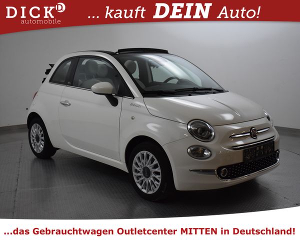 FIAT 500C Dolcevita LEDER+NAVI+DAB+MFL+APPLE+TEMP+PDC