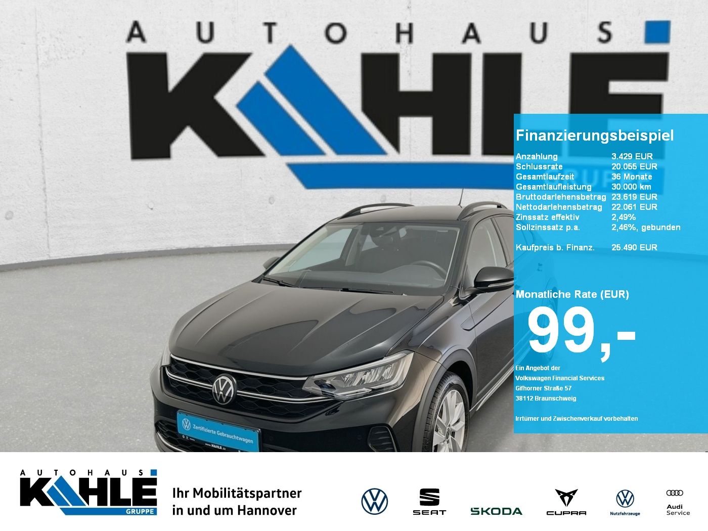 Volkswagen Taigo 1.5 TSI DSG Goal CarPlay Black ACC LED PDC