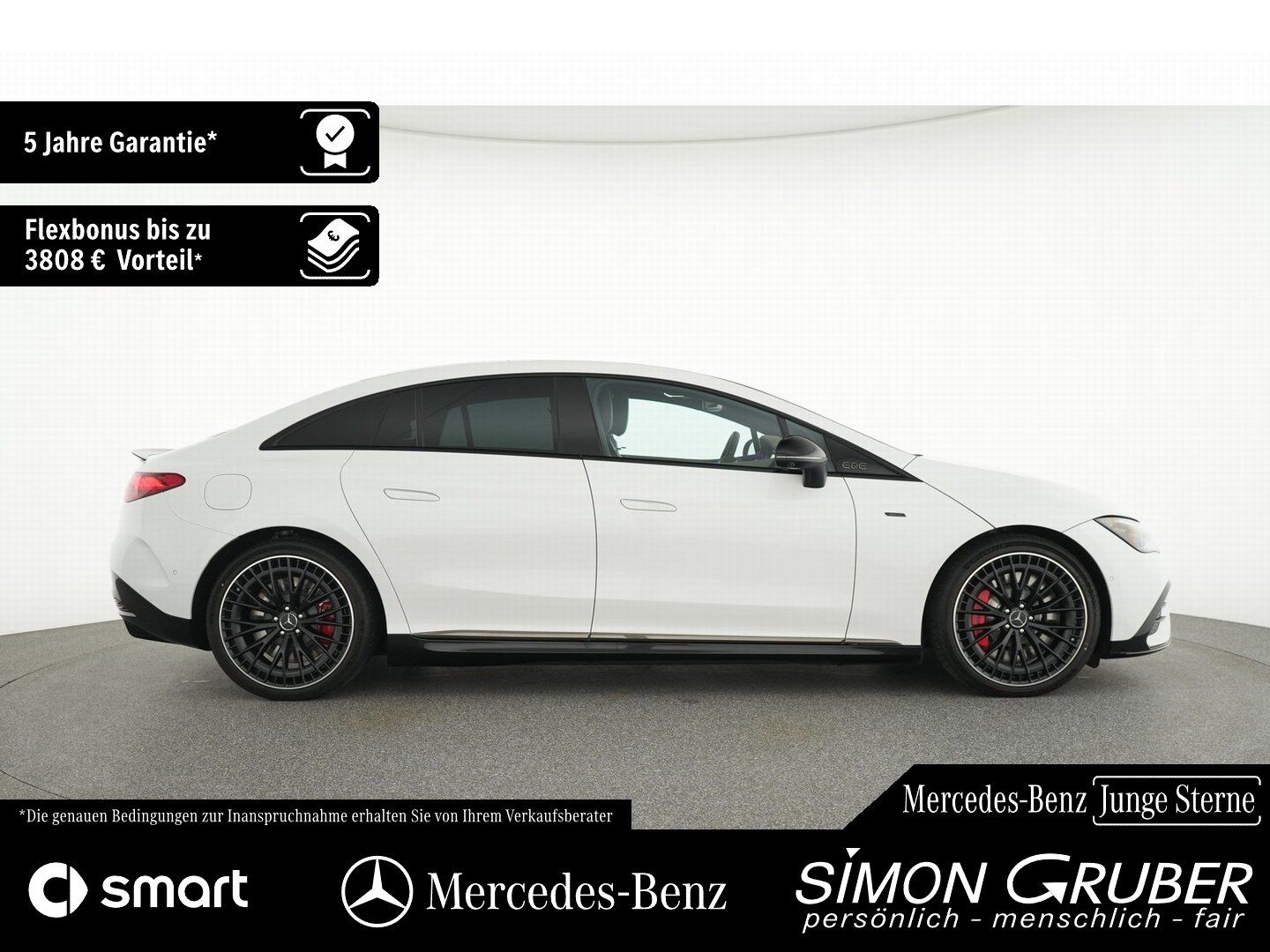 Fahrzeugabbildung Mercedes-Benz EQE 43 4M AMG NightII Carbon Airmatic HUD Hyper