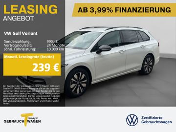 Volkswagen Leasingangebot: Volkswagen Golf Variant 1.5 TSI DSG GOAL AHK KAMERA NAVI SI