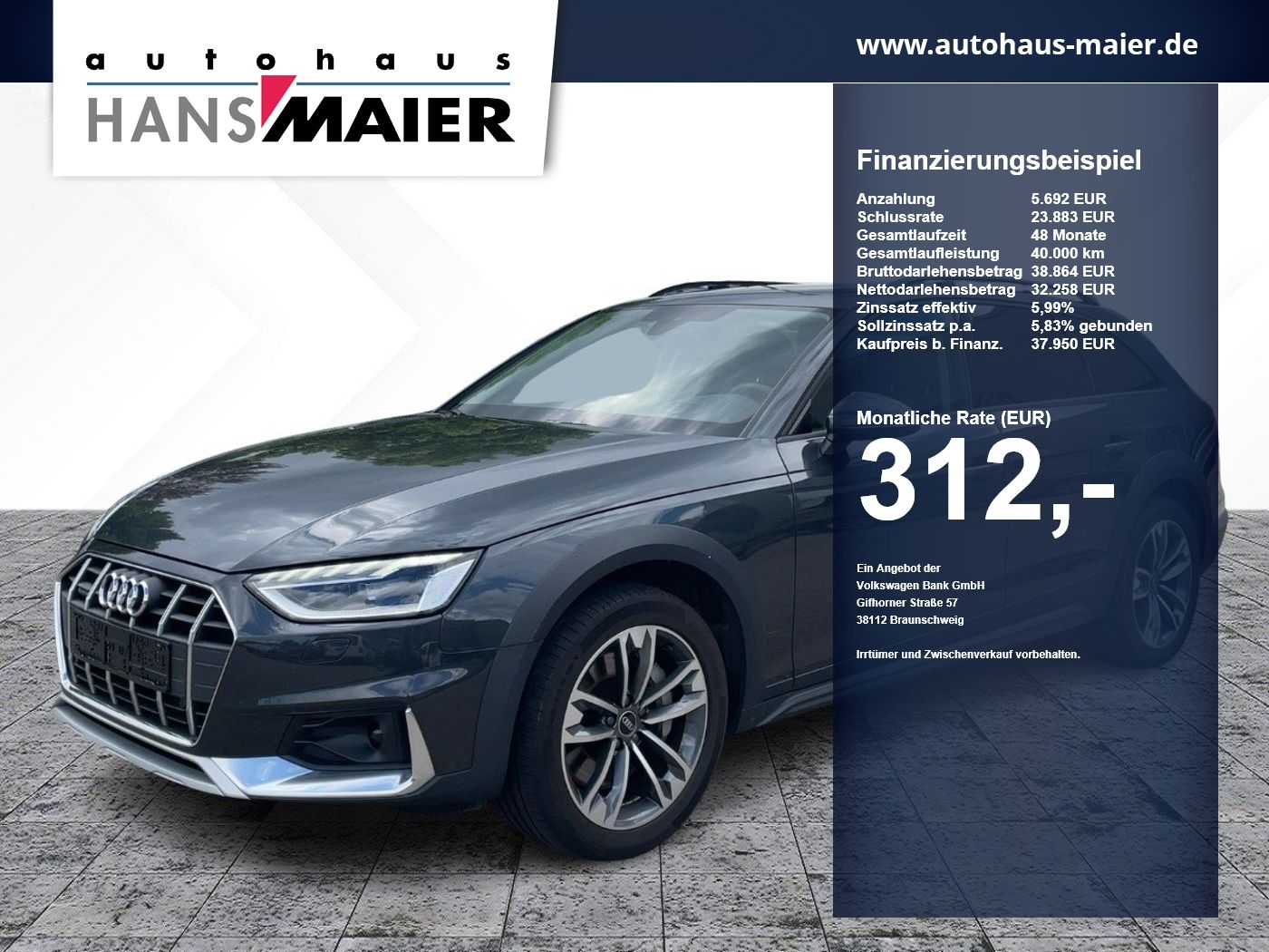 Audi A4 Allroad quattro 50 TDI Stronic AHK Matrix B&O foto 1