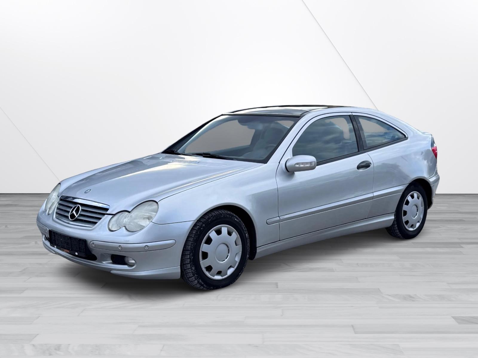 Mercedes-Benz C200 Kompressor Sportcoupé+S-Heft+Leder+TÜV+PDC+