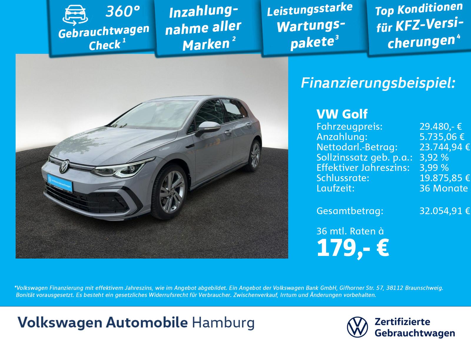 Volkswagen Golf VIII 1.5 eTSI R-Line DSG Navi HeadUp Kamera