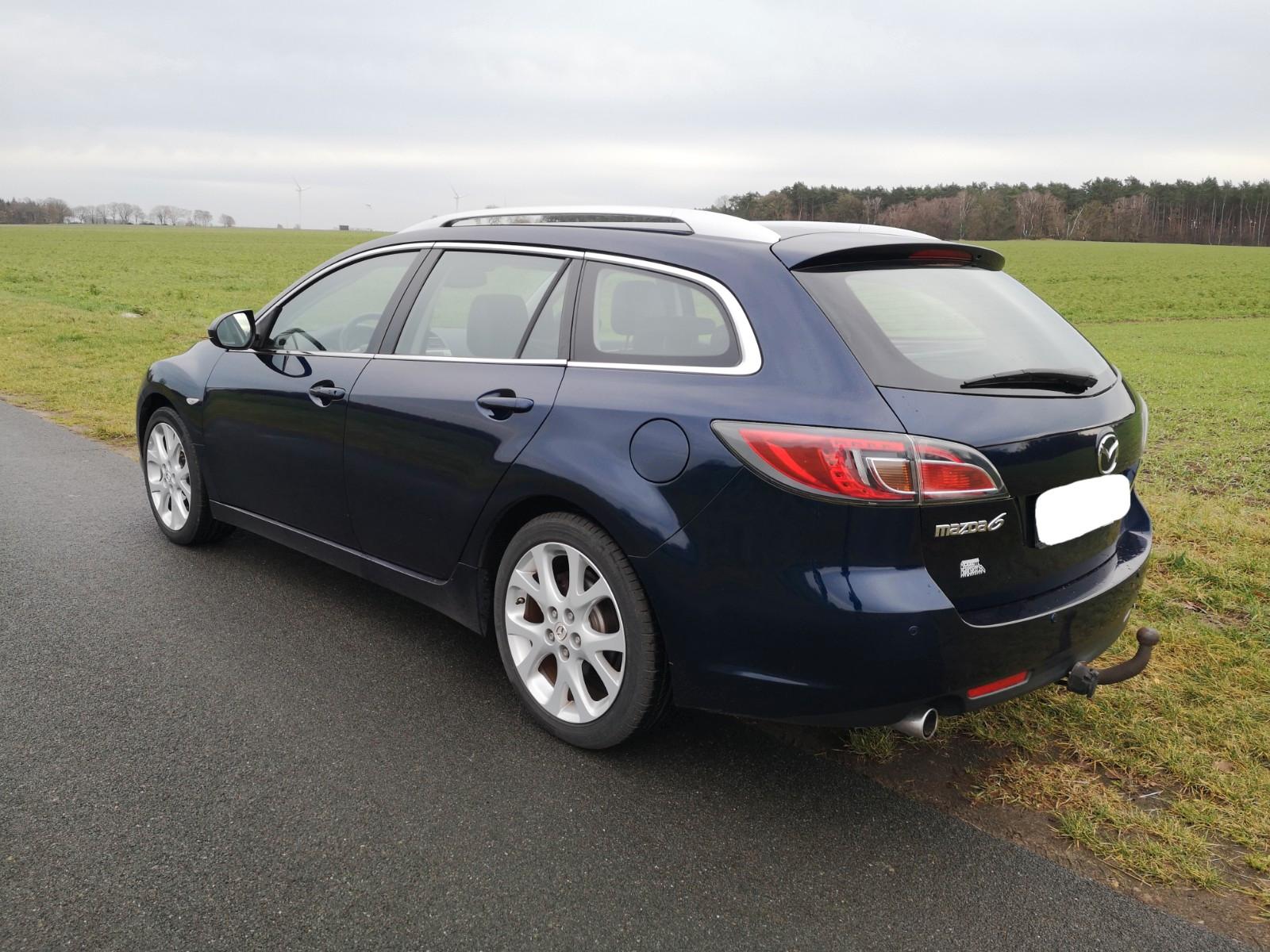 Mazda 6 2008 — rear view