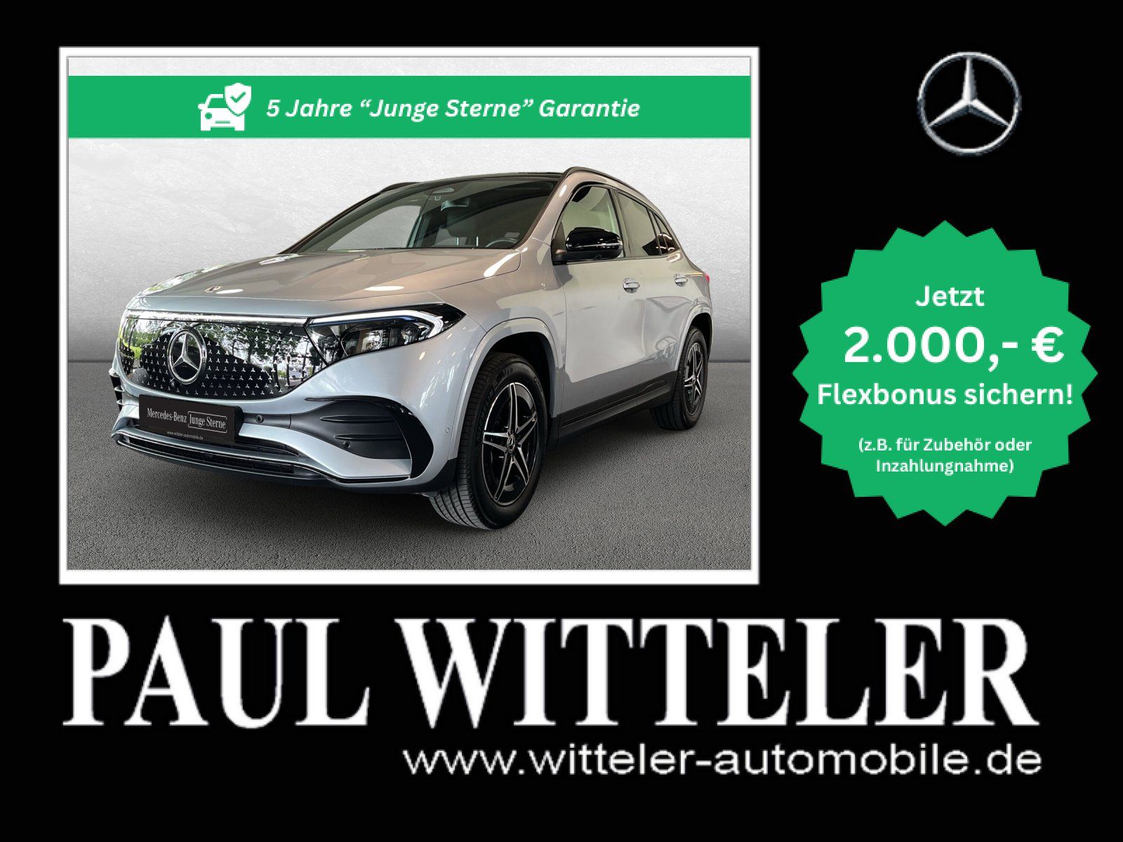 MERCEDES-BENZ EQA 250+ AMG Line LED/AHK/HUD/PANO/360°/DISTRO.