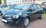Opel Corsa D 1.2 Klimaautomatik Sitzheizung 1. Hand - Opel Corsa: Schwarz, 1.2