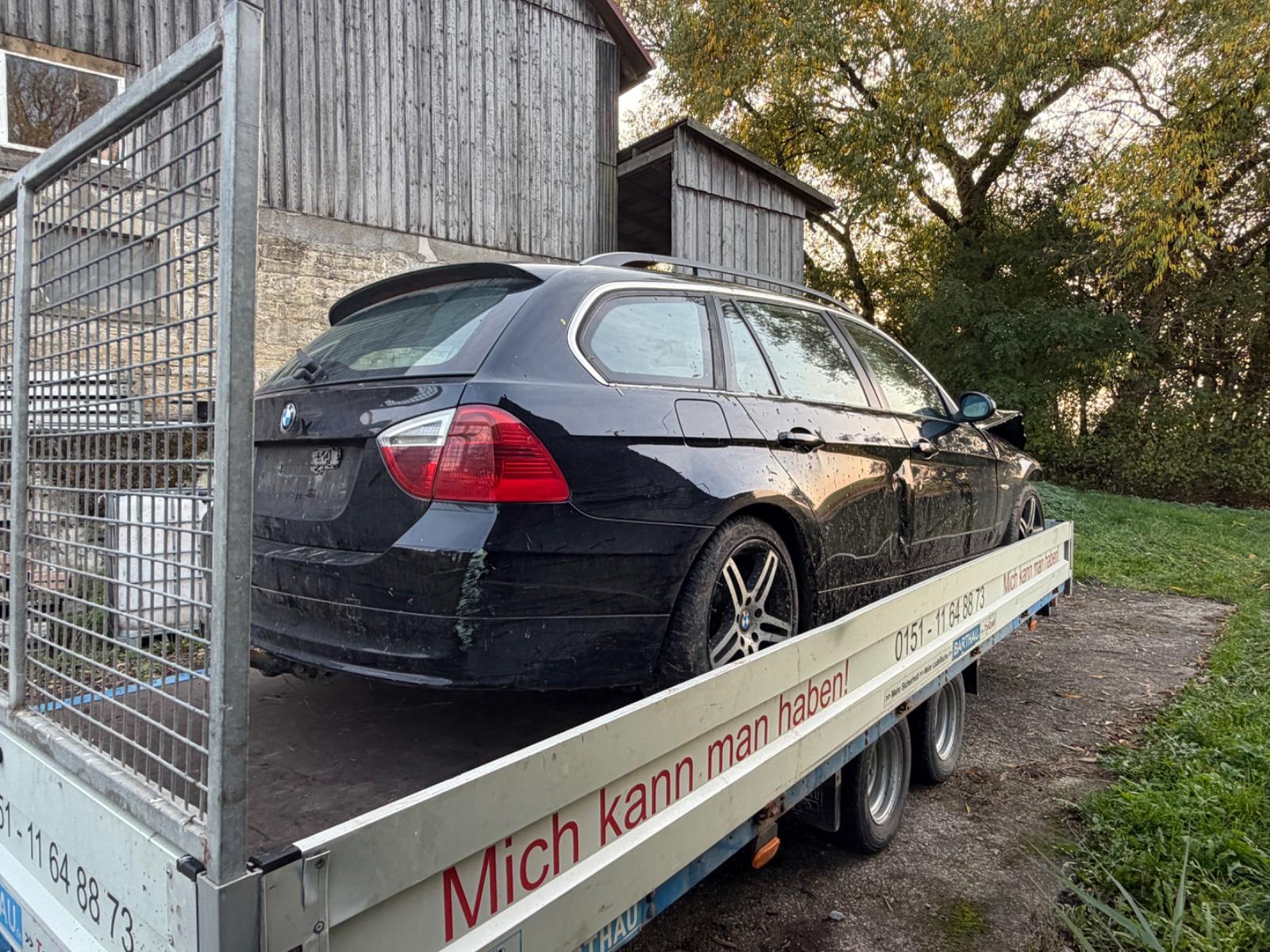BMW 325 Gran turismo 2007 — rear view