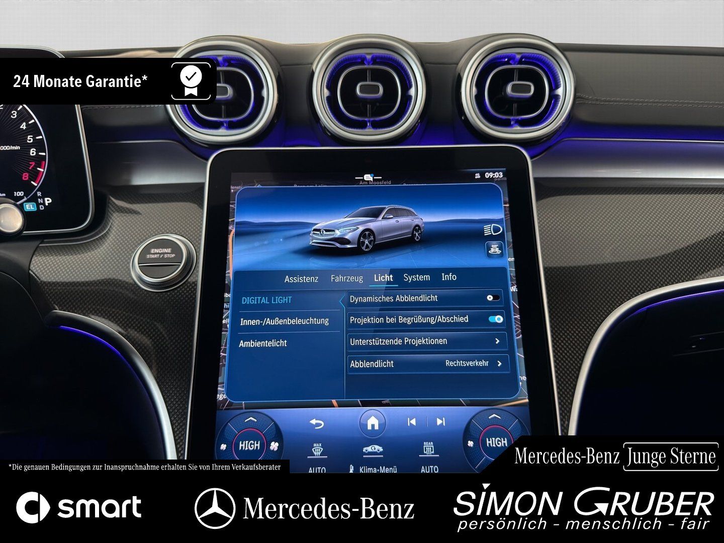 Fahrzeugabbildung Mercedes-Benz C 300 Te AMG Pano Night Sitzklima Massage Burm