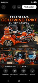 Honda Goldwing Trike 1800 ccm - HONDA TRIKE