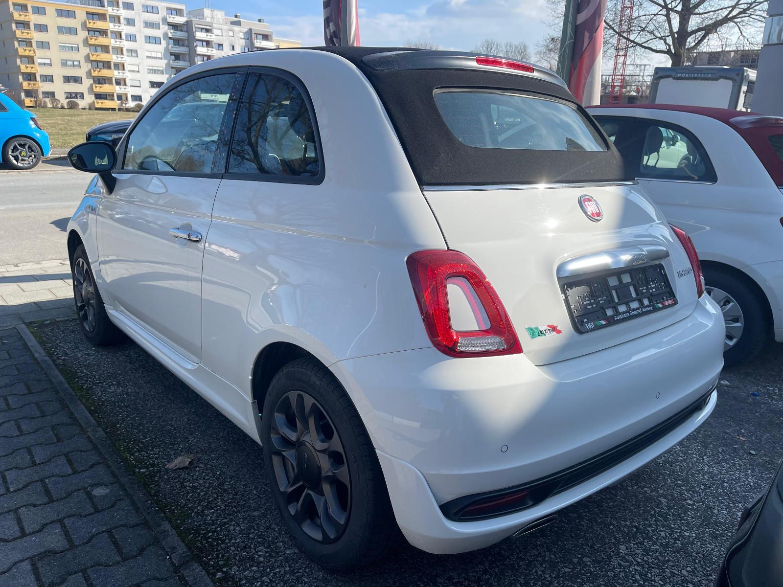 Fiat 500C Hey Google Erstbesitz Scheckheftgepf. Top