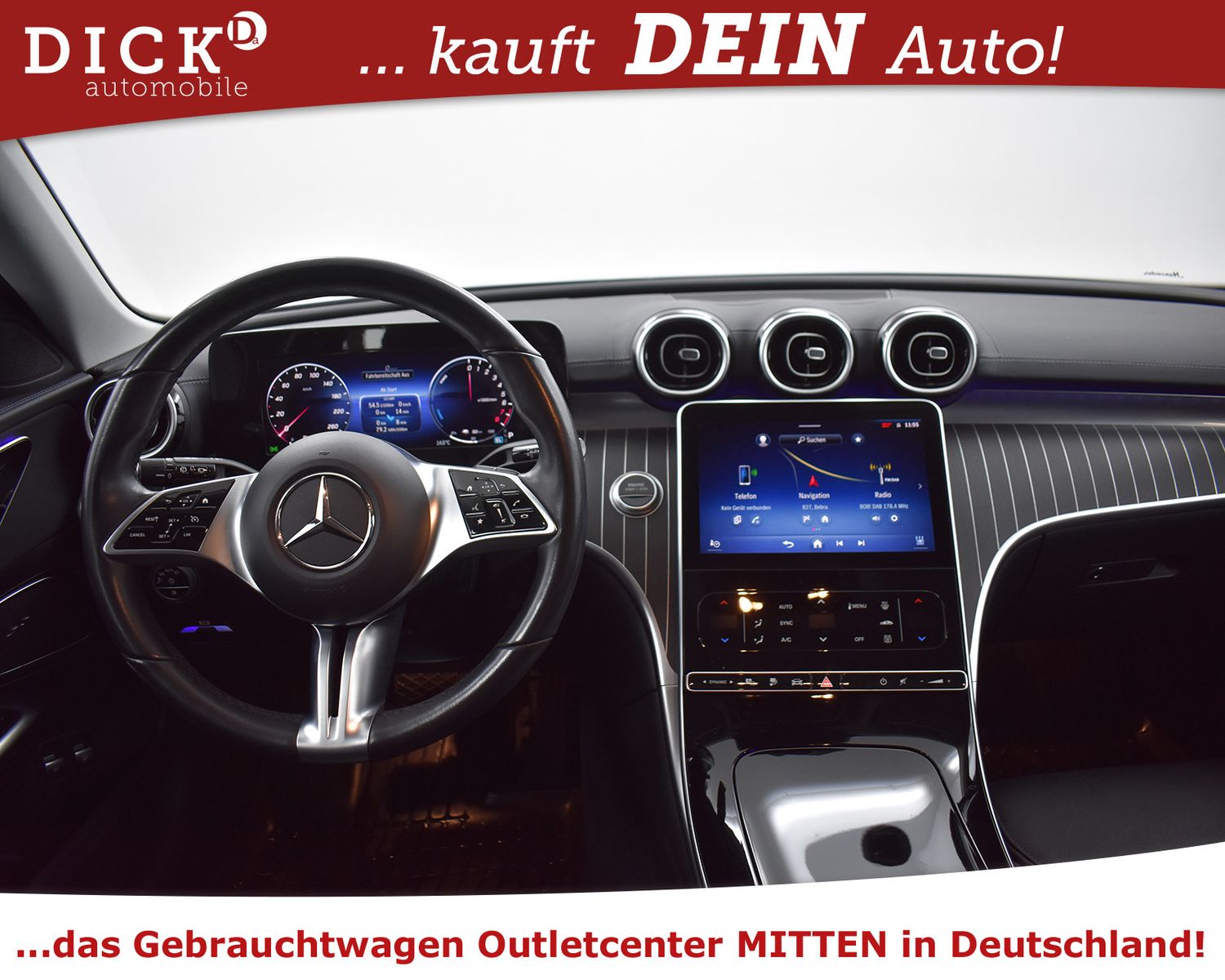 MERCEDES-BENZ C300e Avantg NAVI+KAM+STDHZ+LED+AHK+VIRTU+ADVENC - Image 15