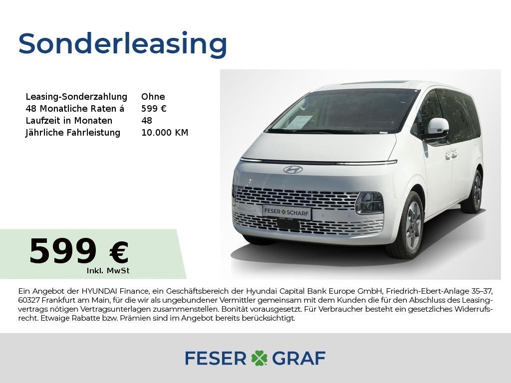 Hyundai Staria PRIME PANO 360° CAM. SHZ LHZ KLIMA LEDER