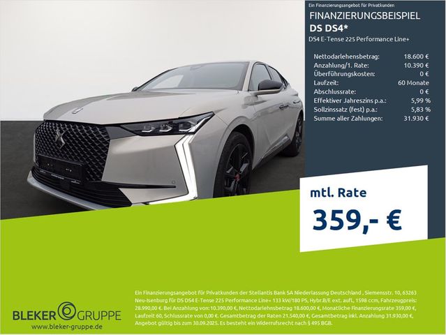 DS Automobiles DS4 E-Tense 225 Performance Line+