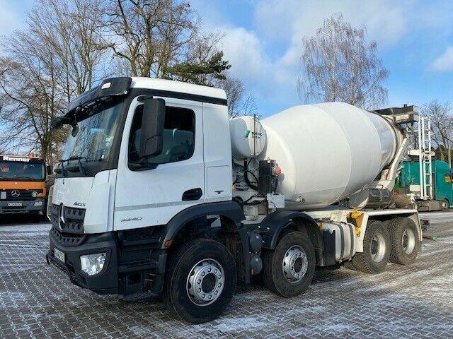 Mercedes-Benz AROCS 3240 8×4 EURO 6, BETONIARKA STETTER 9