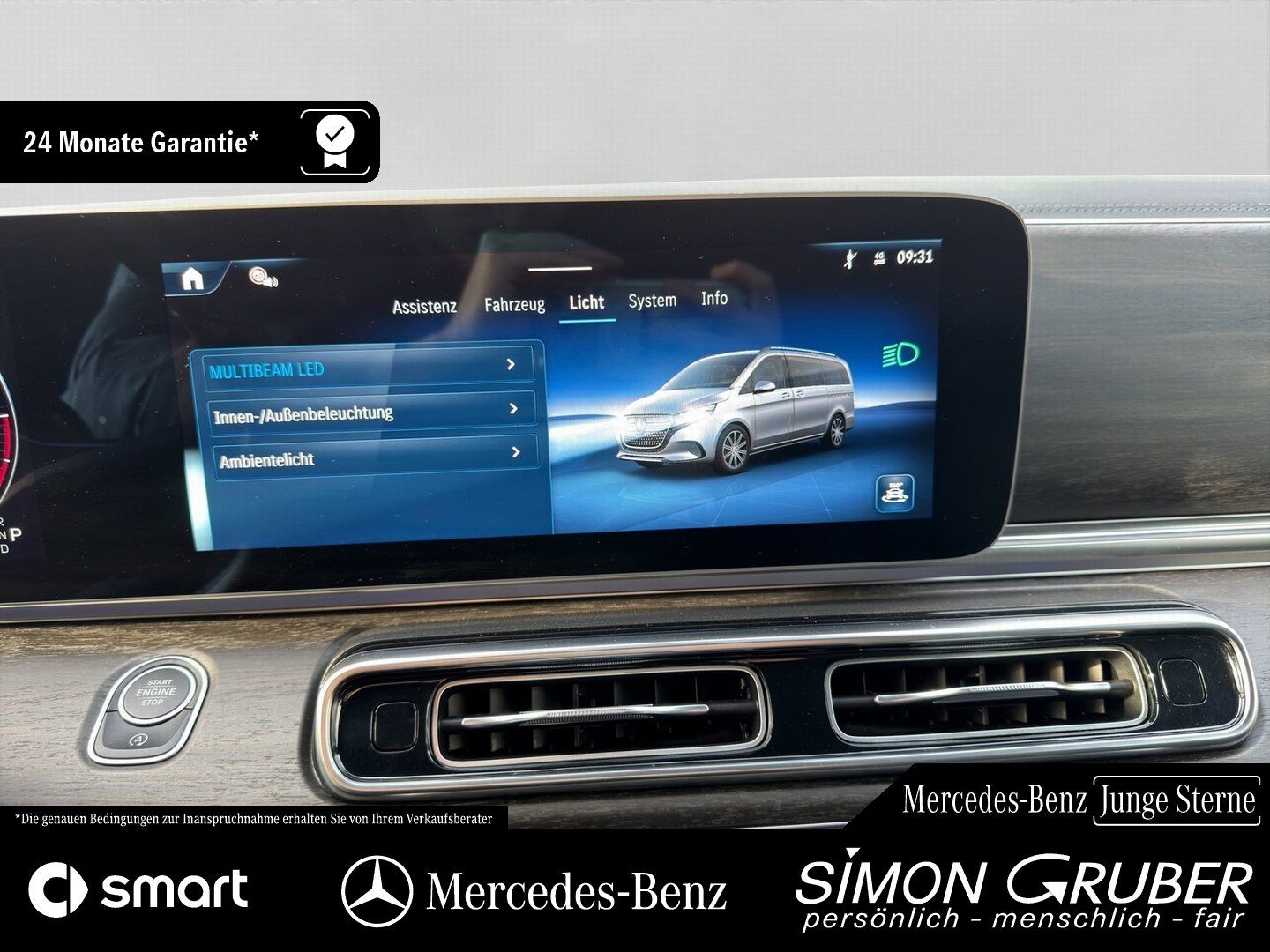 Fahrzeugabbildung Mercedes-Benz V 300 d Avantgarde Extra lang 8Sitze Burm AHK