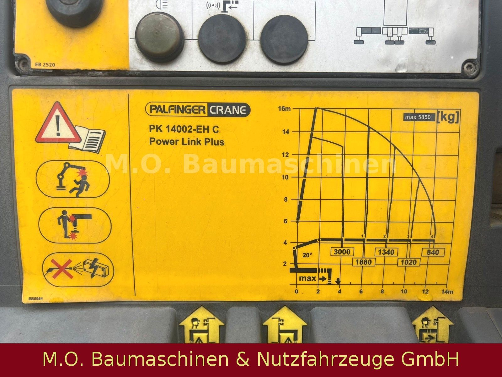 Fahrzeugabbildung Mercedes-Benz Arocs 2158 / Palfinger PK 14002