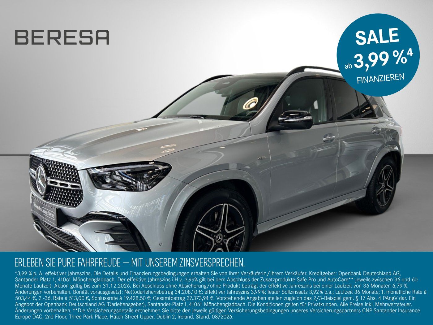 Mercedes-Benz GLE 350 de 4M AMG Night Carbon AHK Pano HUD 360
