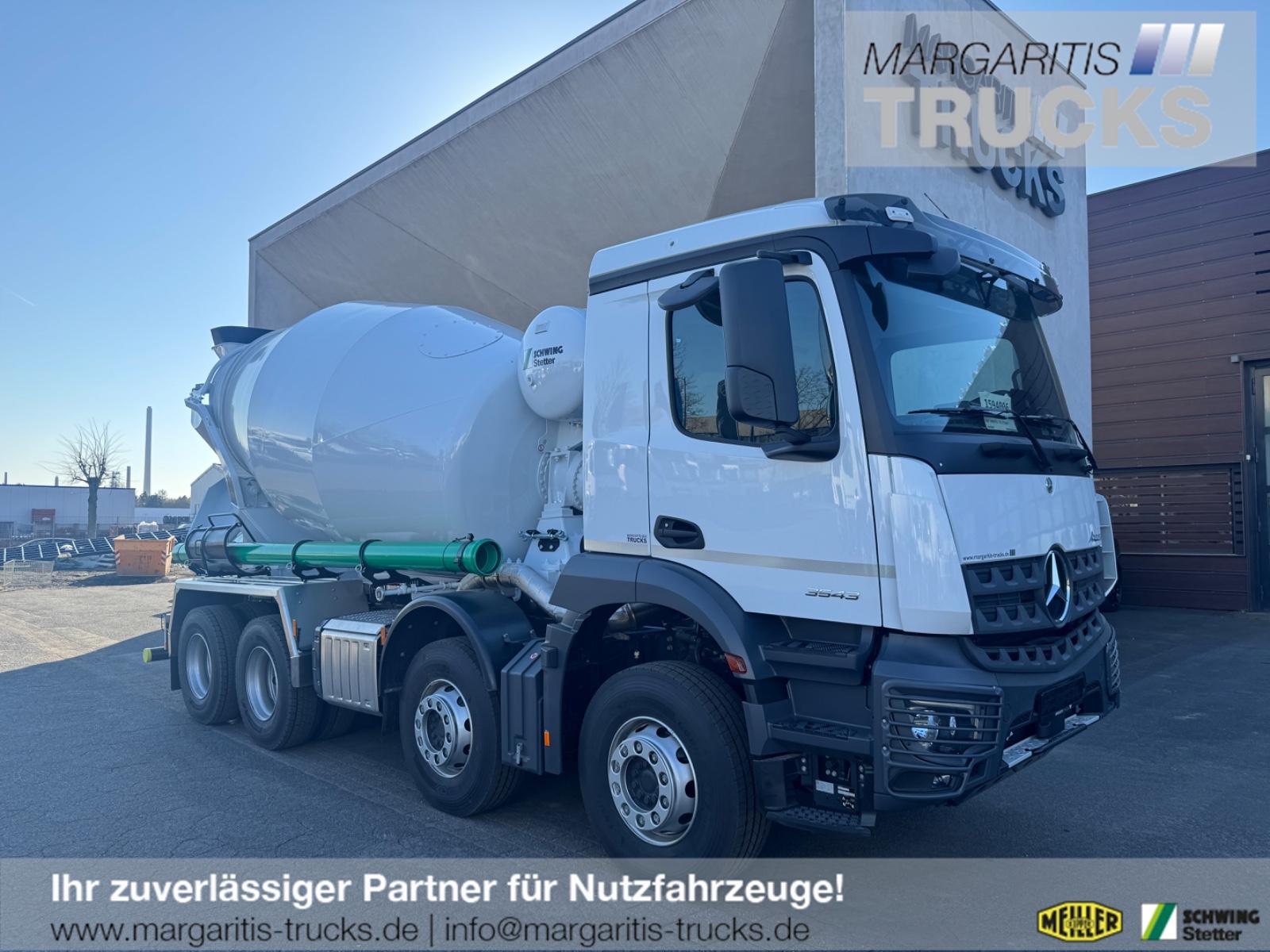 Mercedes-Benz Arocs 3243B 8x4 EURO6 GSR Stetter 9m3 UltraEco