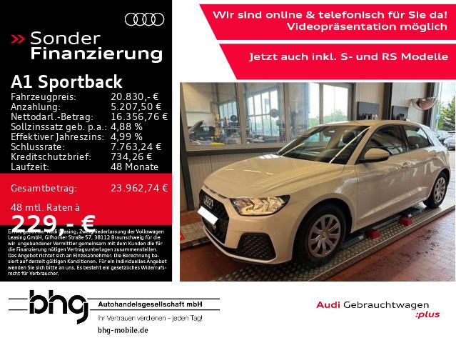 Audi A1 Sportback 25 TFSI 70(95) kW(PS)