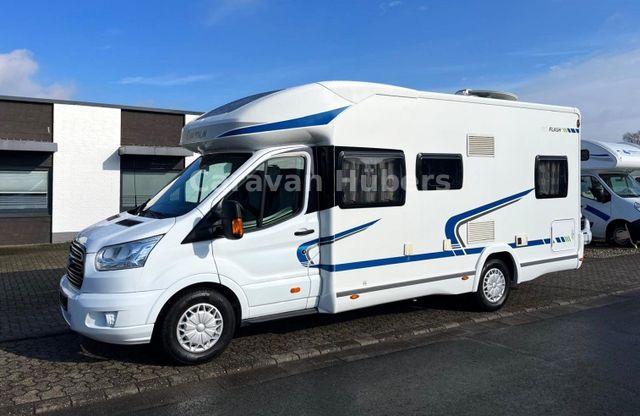 Chausson Flash 617 - Hub/Einzelbetten - auto.Sat/TV -