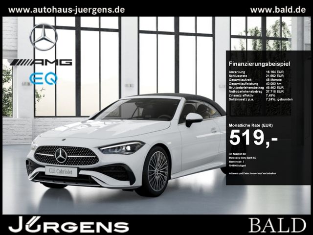 MERCEDES-BENZ CLE 220 d Cabrio AMG-Sport/Memo/Ambiente/Totw/19