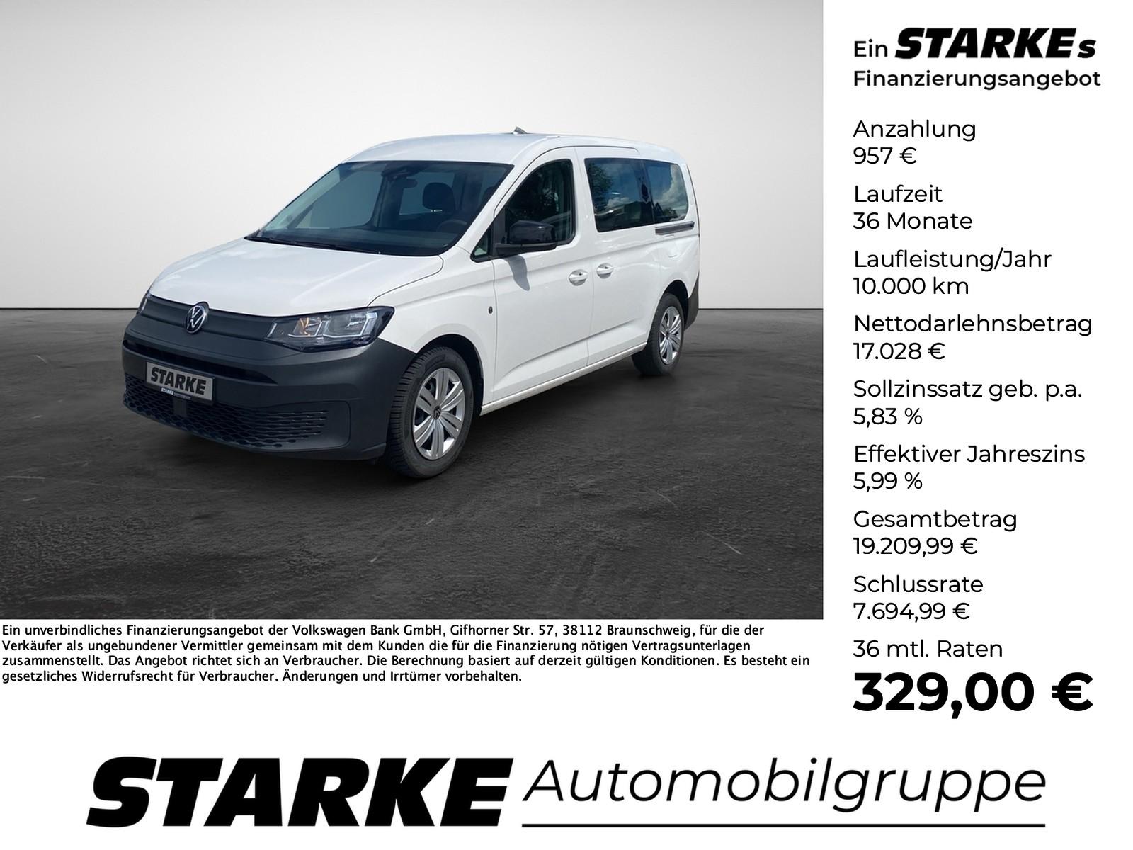 Volkswagen Caddy Kombi 2.0 TDI AHK Navi PDC Tempo Kli, миниатюра 19