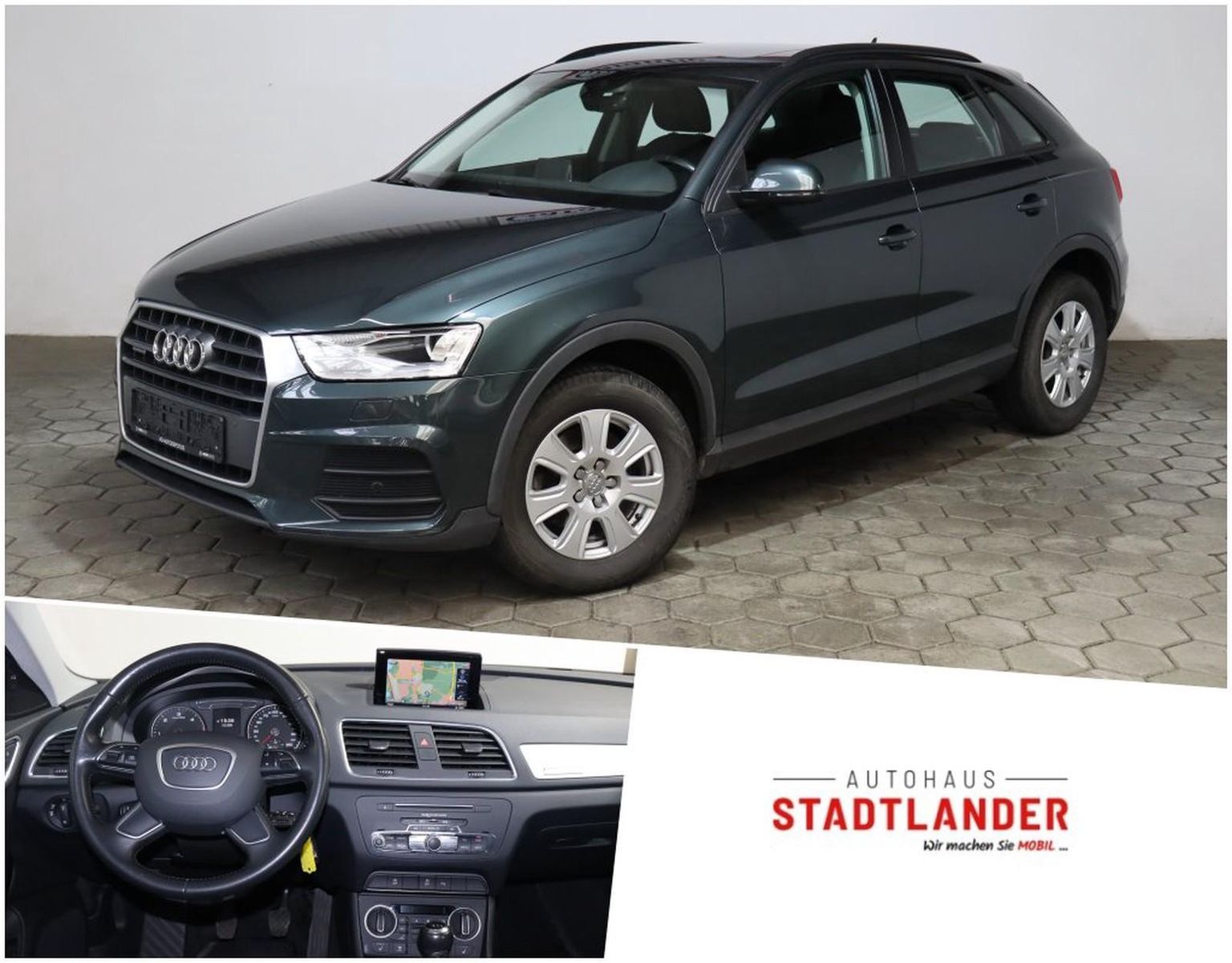 AUDI Q3 quattro 2.0 TDI NAVI*XEN*SHZ*PANO