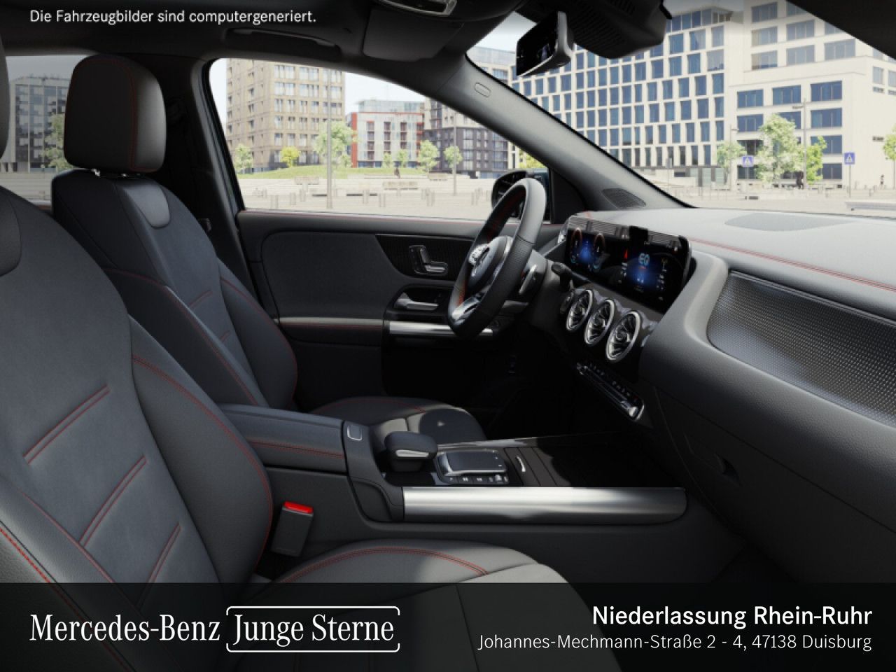 Mercedes-Benz EQA 350 4M AMG/Night/Fahrass/Pano/Volldig/AHK foto 14