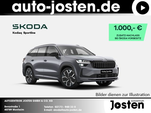 Skoda Kodiaq Sportline 2.0TDI 4x4 Matrix-Beam AHK 20''