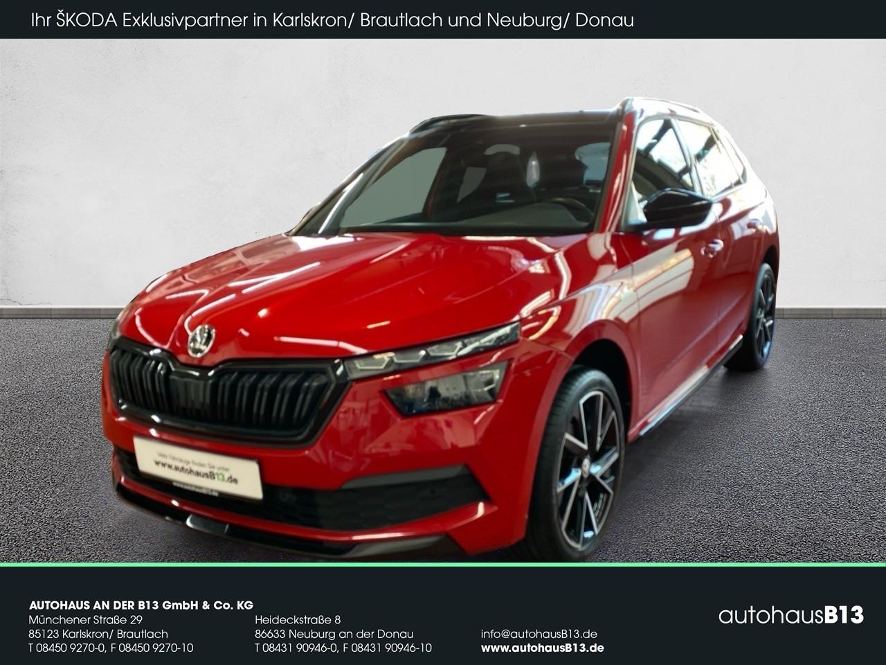 Skoda Kamiq Monte Carlo 1.0 TSI AHK+NAVI+LED+KAMERA